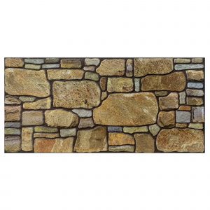 Outlet Gold Mauve Stone Look Wall Paneling, Styrofoam Facing, Single Panel, Covers 5.4 sq ft Outlet Gold Mauve Stone Look Wall Paneling, Styrofoam Facing, Single Panel, Covers 5.4 sq ft