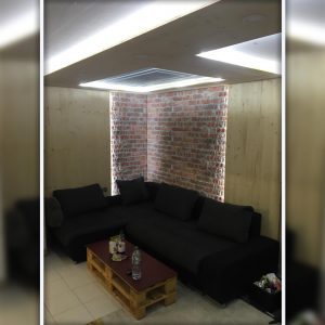 Outlet Red Brown Brick Look Wall Paneling, Styrofoam Facing, Single Panel, Covers 5.4 sq ft
