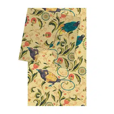 Birds Bathroom Mat Set (2 pcs) - 31" x 20" and 19.7" x 19.7" Waterproof Non-Slip Quick Dry Rug, Non-Absorbent Dirt Resistant Perfect for Bathroom and Restroom