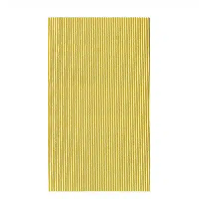 Plain Bathroom Mat - 31" x 26" Yellow Waterproof Non-Slip Quick Dry Rug, Non-Absorbent Dirt Resistant Perfect for Kitchen, Bathroom and Restroom