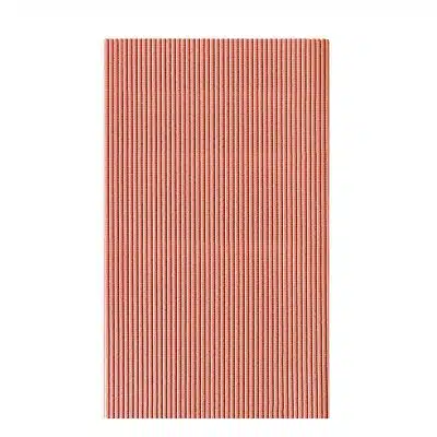 Plain Bathroom Mat - 31" x 26" Light Pink Waterproof Non-Slip Quick Dry Rug, Non-Absorbent Dirt Resistant Perfect for Kitchen, Bathroom and Restroom