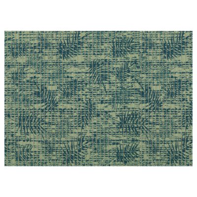 Leaf Bathroom Mat - 35" x 26" Green Waterproof Non-Slip Quick Dry Rug, Non-Absorbent Dirt Resistant Perfect for Kitchen, Bathroom and Restroom
