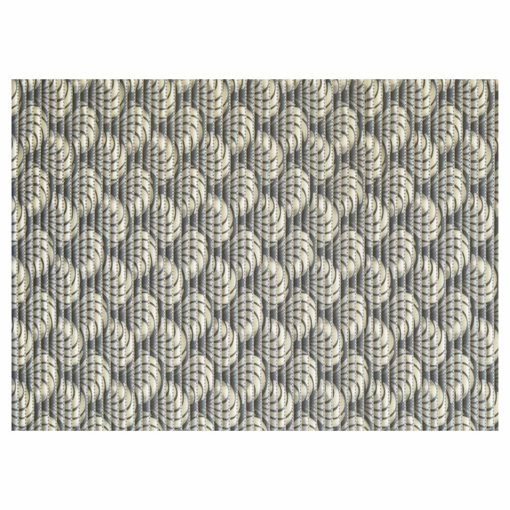 Sea Shell Bathroom Mat – 35″ x 26″ Grey Waterproof Non-Slip Quick Dry Rug, Non-Absorbent Dirt Resistant Perfect for Kitchen, Bathroom and Restroom