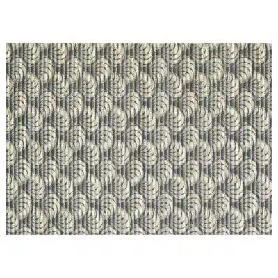 Sea Shell Bathroom Mat - 35" x 26" Grey Waterproof Non-Slip Quick Dry Rug, Non-Absorbent Dirt Resistant Perfect for Kitchen, Bathroom and Restroom