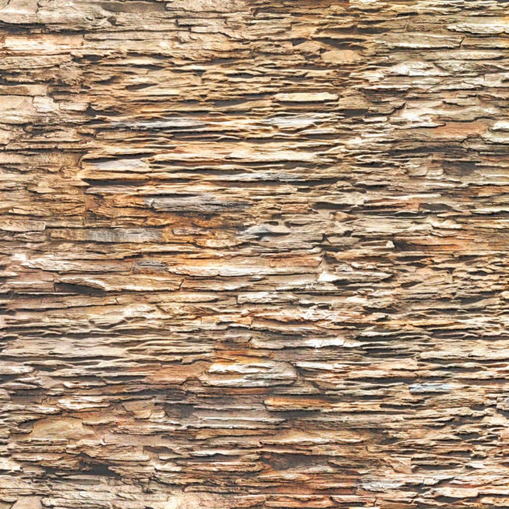 Brown Slate 3D Wall Panels, Single Panel, Covers 6.6 sq. ft.