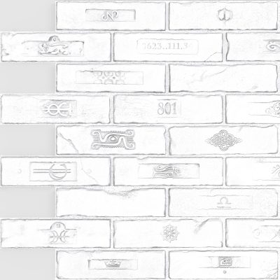 White Bricks 3D Wall Panels