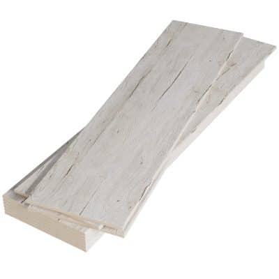 White Wood MDF Wall Panels in various pack configurations