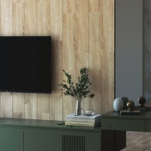 Tan Wood MDF Wall Panels in various pack configurations