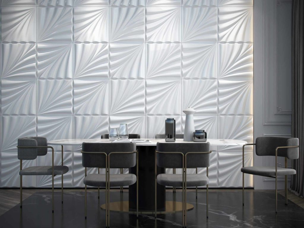 15 Interior Design Ideas with 3D Wall Panels