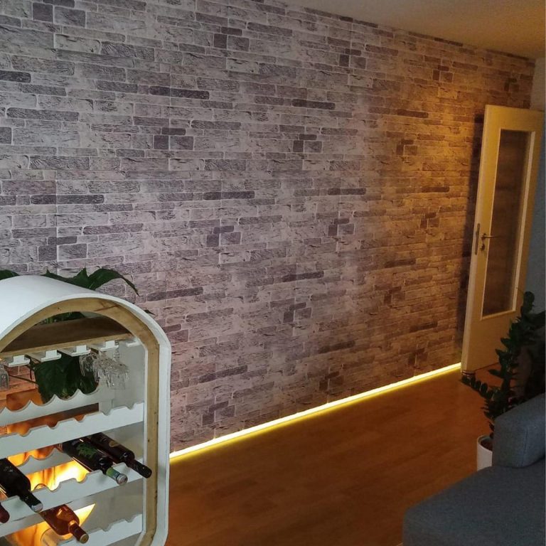 Stylish and Practical 3D Styrofoam Wall Panels for Garage Makeovers