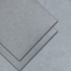 Luxury Vinyl Tile Flooring - DIY Floor Planks Peel and Stick Waterproof - Self Adhesive Floor Tiles - 24 in X 24 in, Ash Grey - Easy Installation