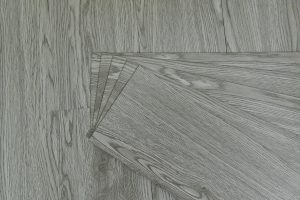 Luxury Vinyl Plank Flooring - DIY Floor Tiles Peel and Stick Waterproof - Self Adhesive Floor Planks - 36 in X 6 in, Grey