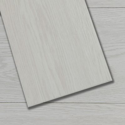 Luxury Vinyl Plank Flooring - DIY Floor Tiles Peel and Stick Waterproof - Self Adhesive Floor Planks - 36 in X 6 in, Off-White