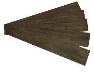Luxury Vinyl Plank Flooring - DIY Floor Tiles Peel and Stick Waterproof - Self Adhesive Floor Planks - 36 in X 6 in, Taupe - Easy Installation