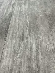 Luxury Vinyl Plank Flooring - DIY Floor Tiles Peel and Stick Waterproof - Self Adhesive Floor Planks - 36 in X 6 in, Spanish Grey - Easy Installation