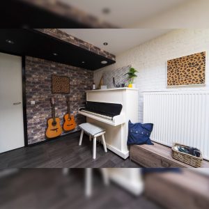 acoustic music room wall panel bricks