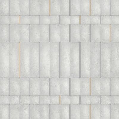 Textured Wallpaper Geometric in Grey