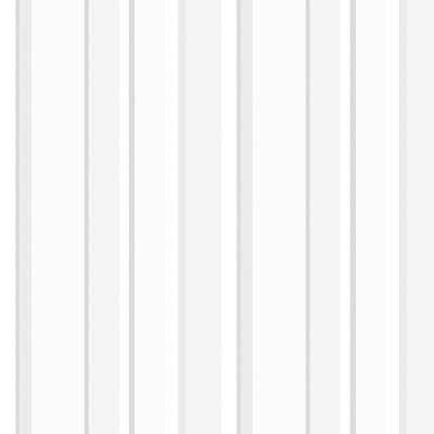 Textured Wallpaper Stripes in White|Silver