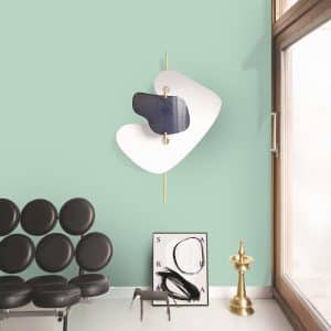 Textured Wallpaper Solid|Grunge in Green