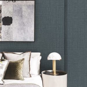 Textured Wallpaper Solid|Grunge in Blue