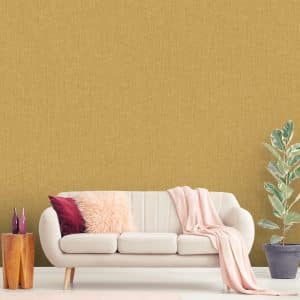 Textured Wallpaper Abstract in Yellow