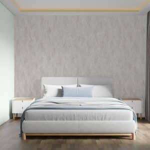 Textured Wallpaper Herringbone|Honeycomb|Distressed in Grey