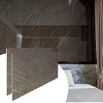 brown uv marble wall panel