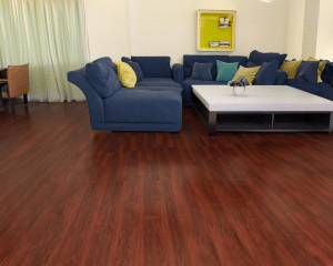 dundee deco luxury vinyl plank flooring used in living room