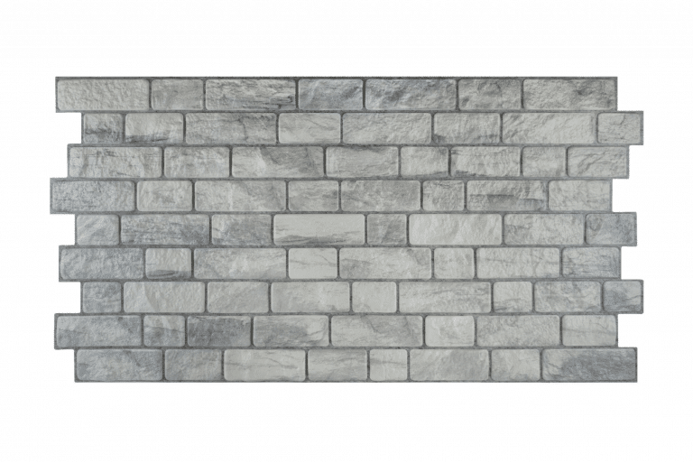 Grey Faux Bricks Wall Panels for Interior Decor