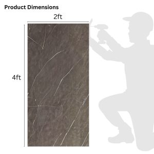 UV Marble panels Marble in Brown|Grey|White